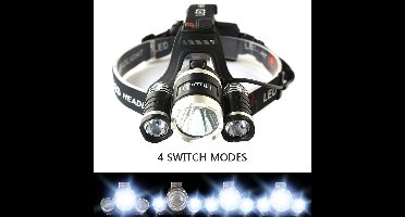 LED Hoofdlamp 9000 Lumen - 3-Dubbele Koplamp